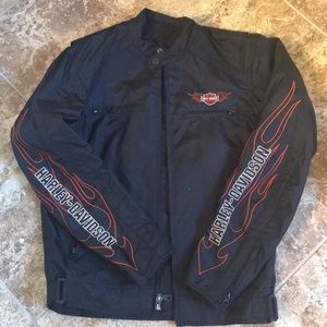 Harley Davidson nylon jacket Women’s large NEW